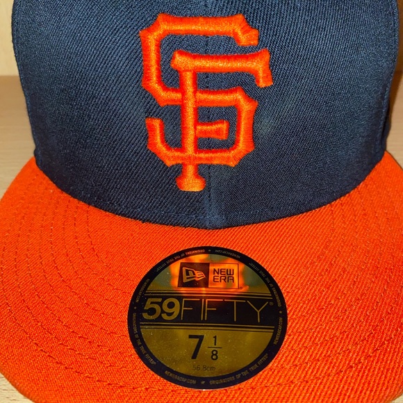 Men's San Francisco Giants New Era Authentic On Field 59FIFTY Fitted Hat - Picture 2 of 9